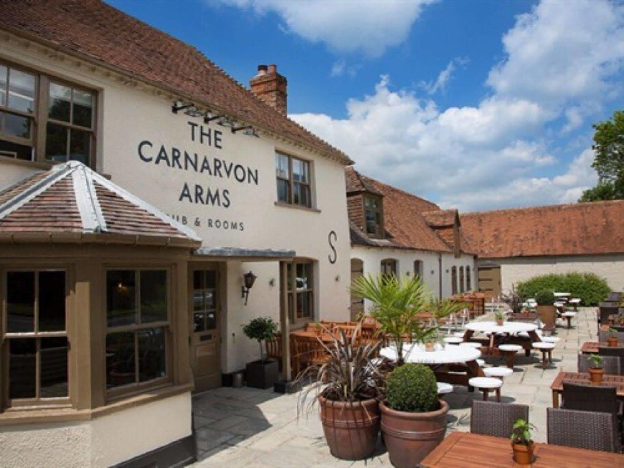 The Carnarvon Arms Hotel นิวเบอรี ภายนอก รูปภาพ
